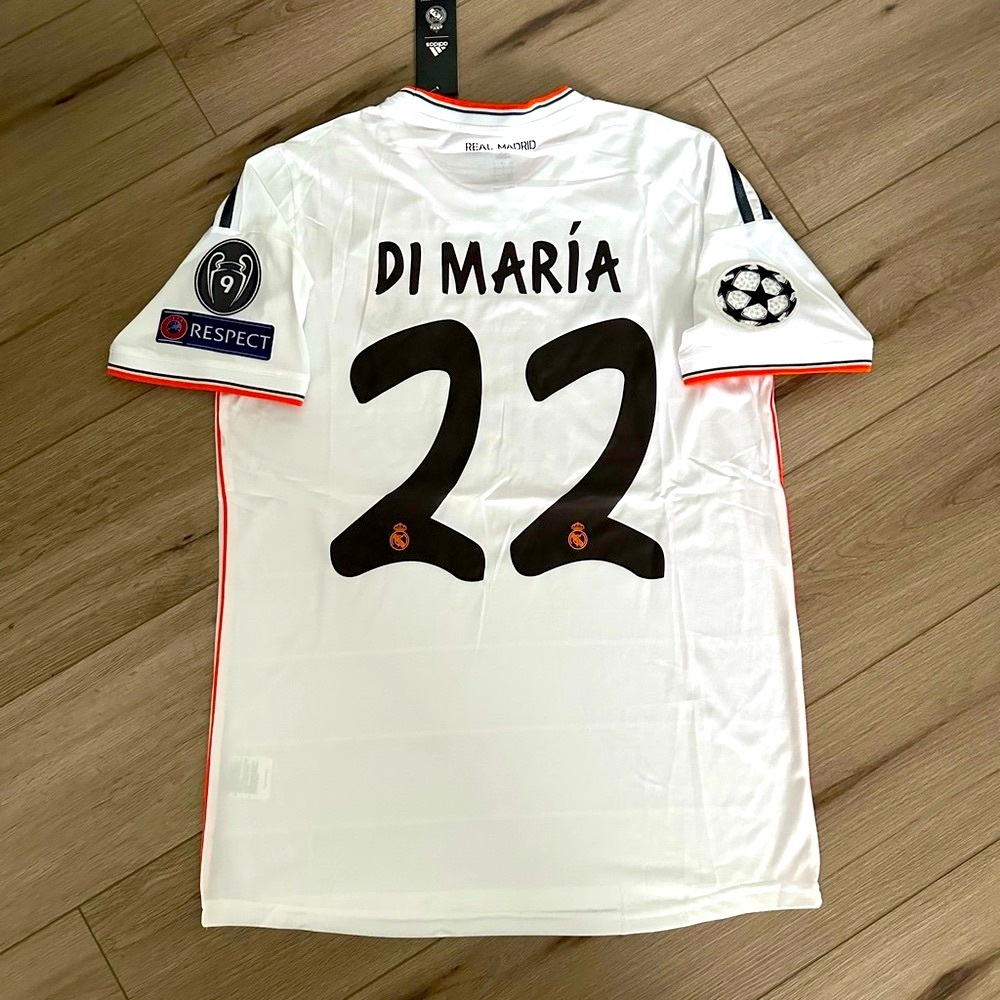 Real Madrid Di Maria Jersey Final 2014